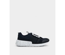 Sneakers Viv' Go aus technischem Gewebe mit Strass-Schnalle