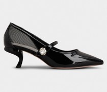 Pumps Babies Virgule aus Lackleder