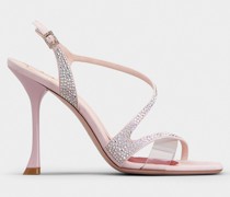 Sandalen I Love Vivier Bling aus PVC und Veloursleder