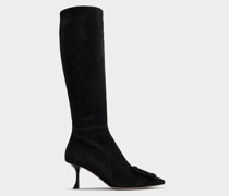 Stiefel aus Veloursleder
