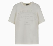 Denim Collection Oversize-t-shirt Aus Baumwollmisch-jersey
