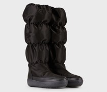 Stiefel aus Funktionsstoff und Leder von Giorgio Armani Neve