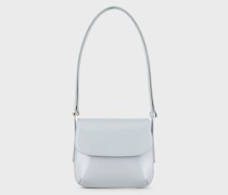 Kleine La Prima Tasche Aus Lackleder