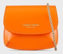 Mini La Prima Taschen-charm Aus Strukturiertem Leder