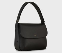 Große la Prima Messenger Bag aus vollnarbigem Leder