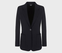 Jacke Aus Reinem Kaschmirjersey
