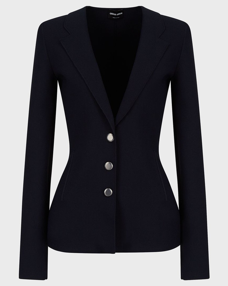 armani wool blazer