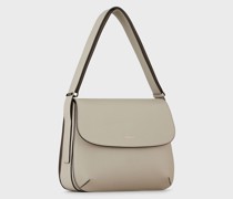 Große la Prima Messenger Bag aus vollnarbigem Leder