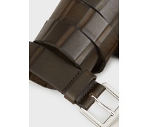 Gürtel aus geprägtem Leder