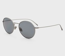Sonnenbrille für Herren mit Panto-Fassung