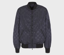 Blouson aus Funktionsgewebe mit GA-Jacquard-Logo