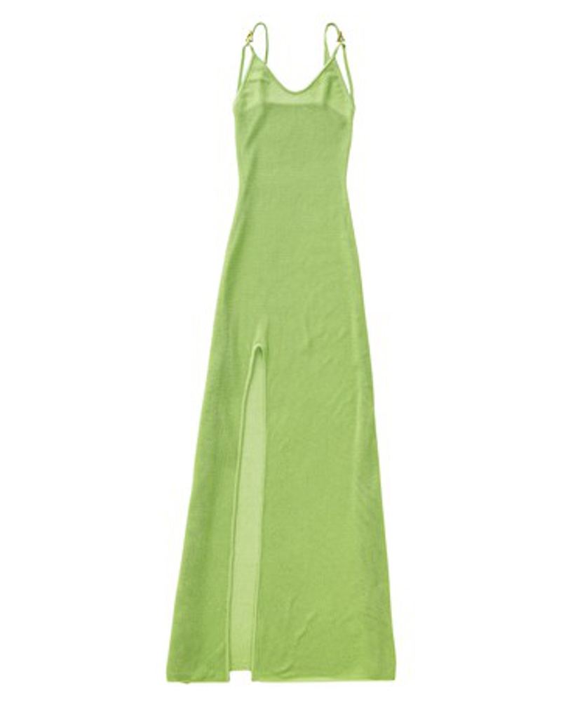 AERON Damen Langes Strickkleid mit Layers Sirena