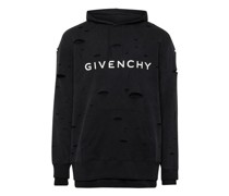 Sweatshirt Givenchy Archetype mit Loch-Effekt