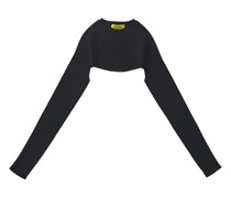 Geripptes Langarm-Top Zero405