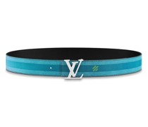 LV Initiales Damier Stripes Wendegürtel 40 mm