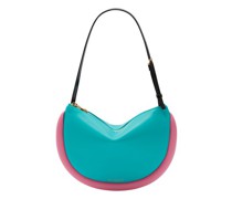 Bumper-Moon Leather Shoulder Bag