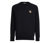 Sweatshirt mit Patch Chillax Fox
