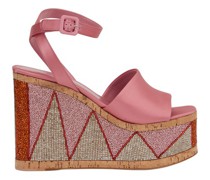 Plateau-Sandalen