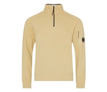 Sweatshirt mit Reißverschlusskragen Light Fleece Ribbed