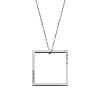 Quadratische Halskette le 1,7g siver 925 glatt poliert