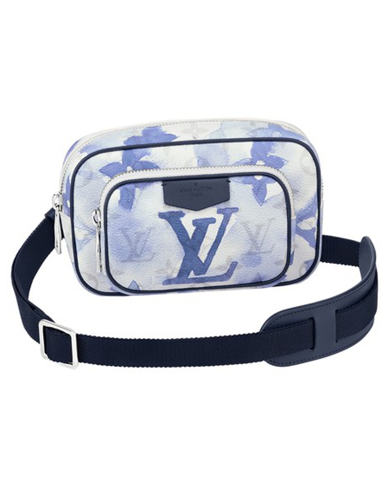 louis vuitton bauchtasche blau