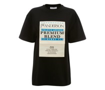 Klassisches T-Shirt mit Pflegeetikett