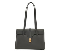 Mittelgrosse Soft 16 Tasche Aus Glattem Kalbslede