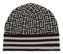 Strickmütze mit Monogramm