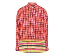 Oversize-Hemd mit langen Armen