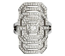 Ring My Way mit Diamanten und in Silber