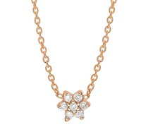 Halskette Mini Stern mit Diamanten