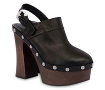 Maxi-Clog mit Absatz und Plateau