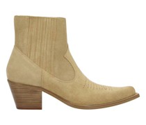 Bestickte Chelsea-Westernstiefeletten mit Absatz Simone 50
