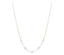 Halskette Danaé mit fünf eingelassenen Diamanten 0,09