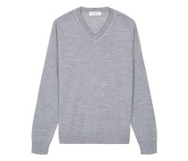 Pullover mit V-Ausschnitt