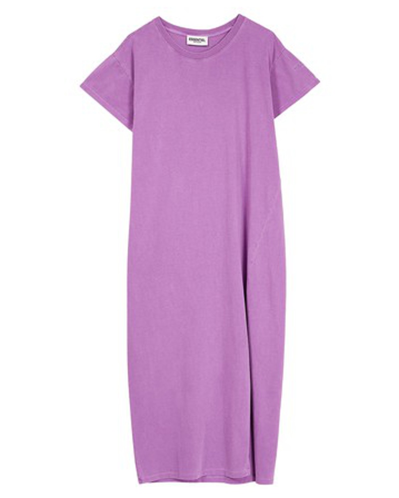 Essentiel Damen T-Shirt-Kleid Delvine