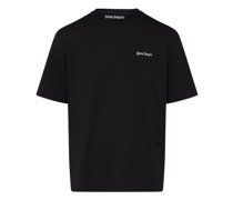 Slim-T-Shirt mit gesticktem Logo