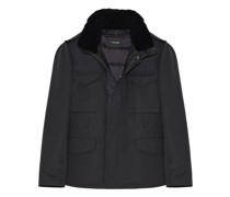 Jacke mit Pelzkragen