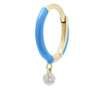 Ohrring Enamel mit blauem Diamanten