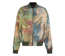 Wendbare Bomberjacke mit Sky-Print