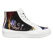 Lowtopsneaker Aus Nylon, Mehrfarbig