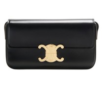 Triomphe Schultertasche in Glänzendes Kalbsleder