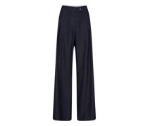 Eclipse weite Jeans mit Falten