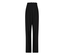 Weit geschnittene Hose mit weitem Bein