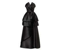 Langes Mikado-Kleid