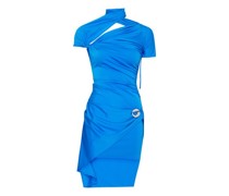 Asymmetrisches Jersey-Kleid