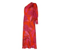 Bedrucktes Midikleid