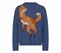 Pullover Fox Intarsia