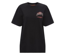 Carrie - T-Shirt mit Mini-Tiara-Print