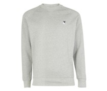 Sweatshirt mit Patch Fox Head